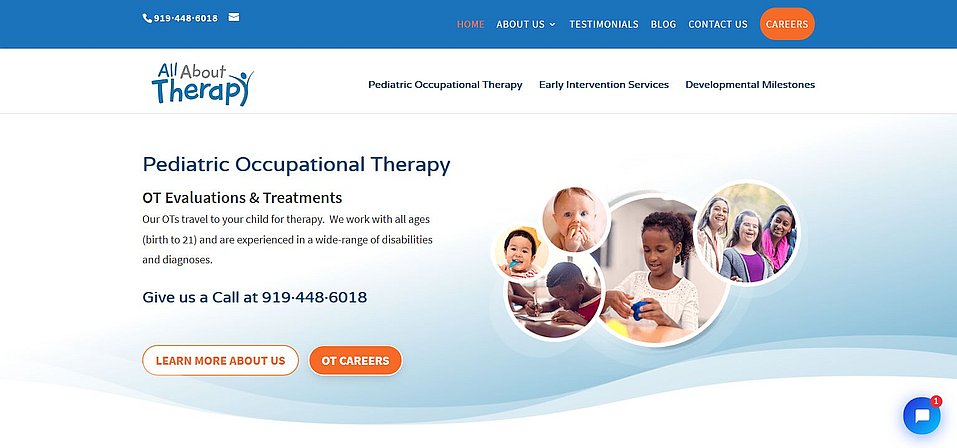 Occupational Therapist Website