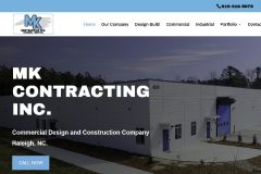 Commercial Contractor Website