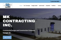 Commercial Contractor Website