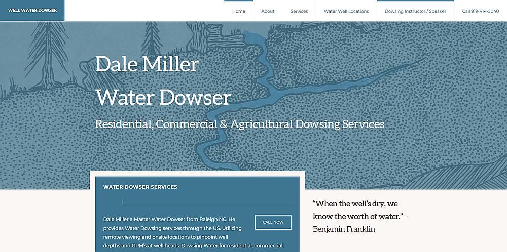 Water Dowser Website