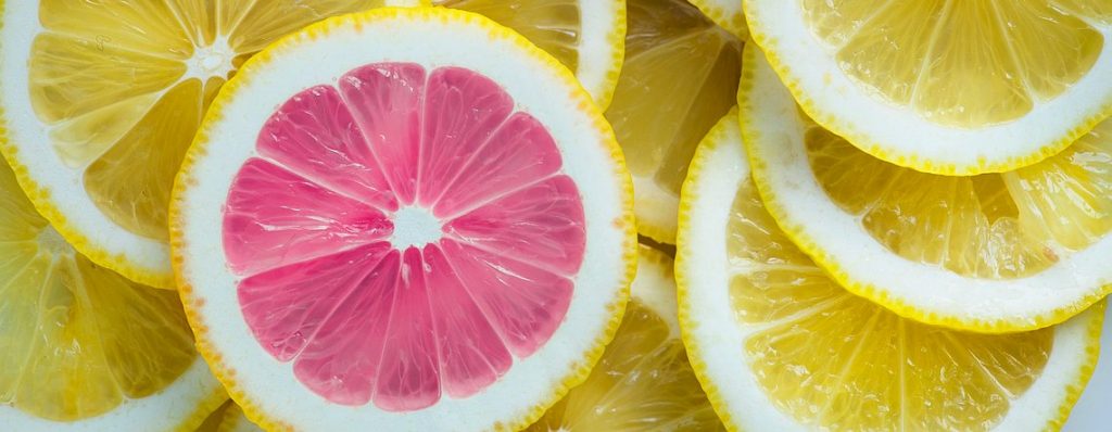 To show how our affordable SEO services help a business stand out in a crowd, we used a photo of a pink grapefruit standing out in a bowl of yellow grapefruits. 